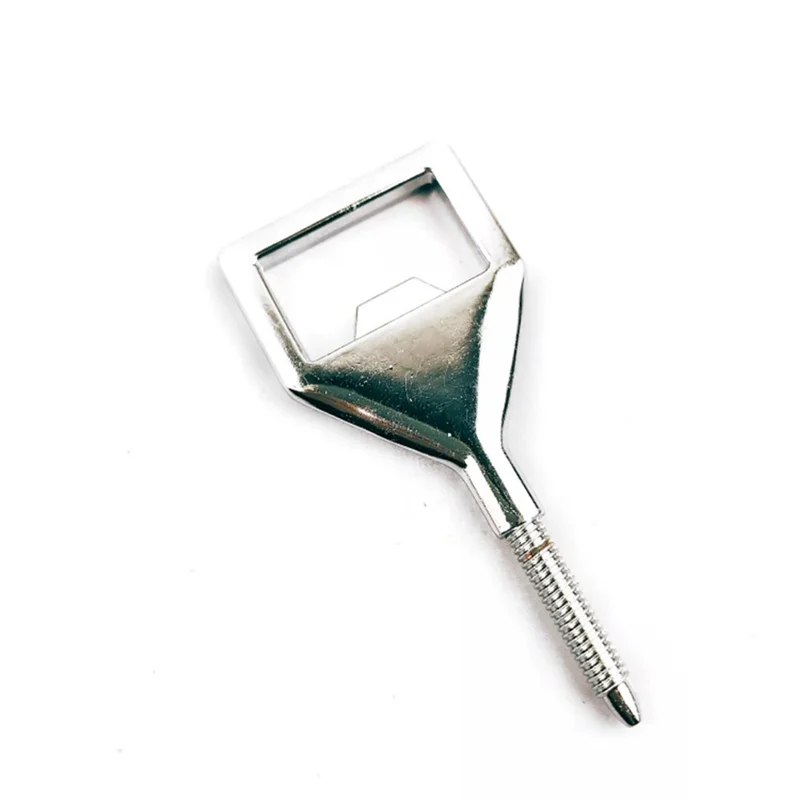 مجموعات فتاحة الزجاجات المعدنية 8 عبوات فتاحة الفولاذ المقاوم للصدأ الفارغة إدراج فتاحة البيرة المعدنية ذاتية الصنع فتاحة مربعة HOT