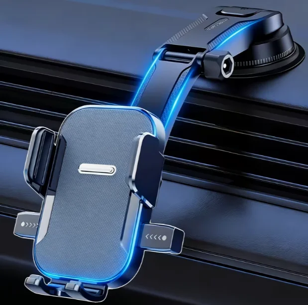 [Powerful Suction Cup] Dashboard Car Phone Mount, Upgraded Hands-free Phone Holder, Sturdy Base Smartphone Car Mount, Universal Dashboard Car Mount Compatible With All Smartphones, Best Gift for Family and Friends