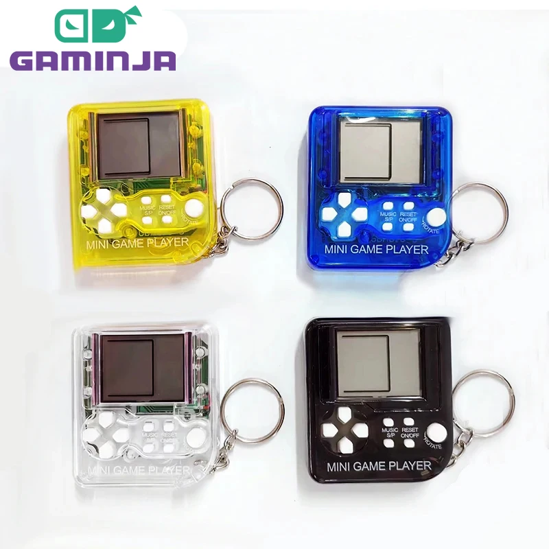 GAMINJA Retro Mini Handheld Game Players Classic Electronic Games Hand Held Console Game Child Puzzle Gaming Console Toys Gift