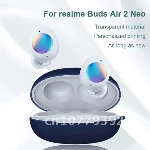 

Wireless Bluetooth Headphone Case for Realme Buds Air 2 Neo/Q2 Beats Fit Pro Protective Cover Headset Earphone Protector Shell