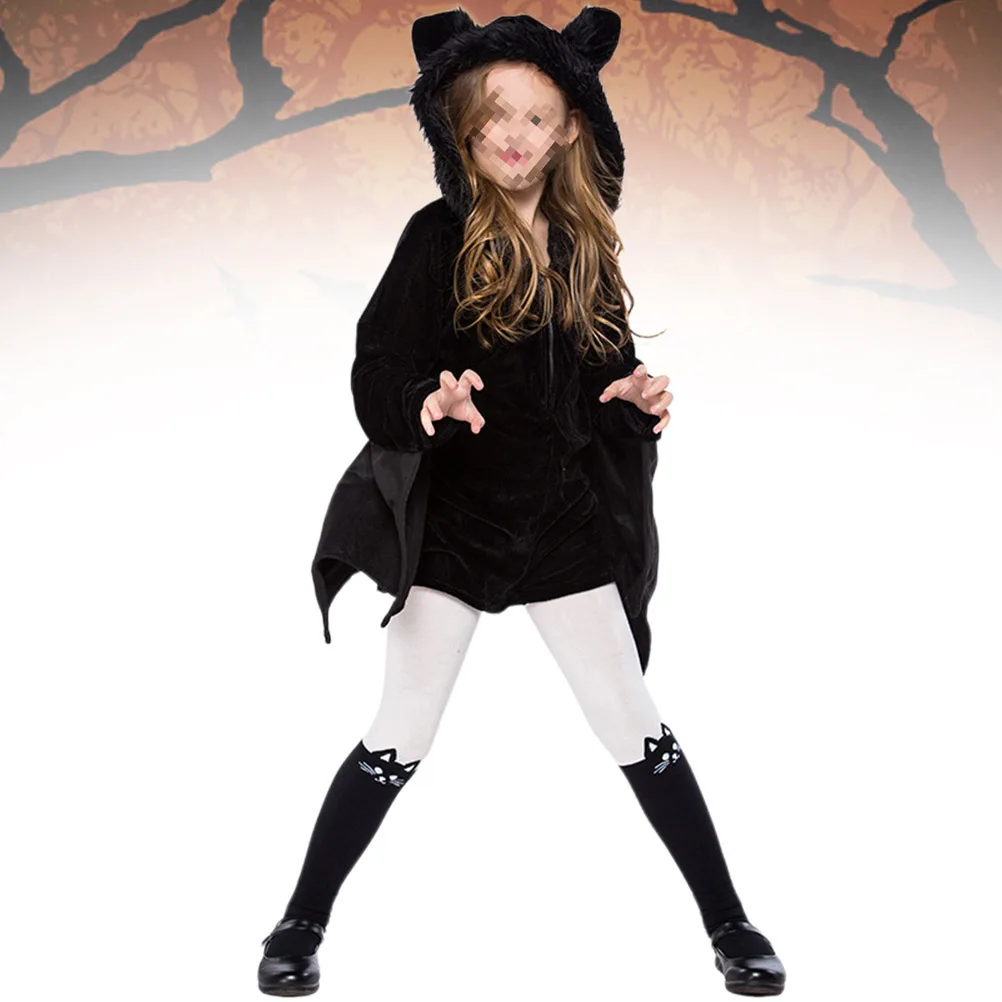 

Batsuit Child Costume Outfit Cosplay Kids Girl Clothes Halloween Costumes Clothing