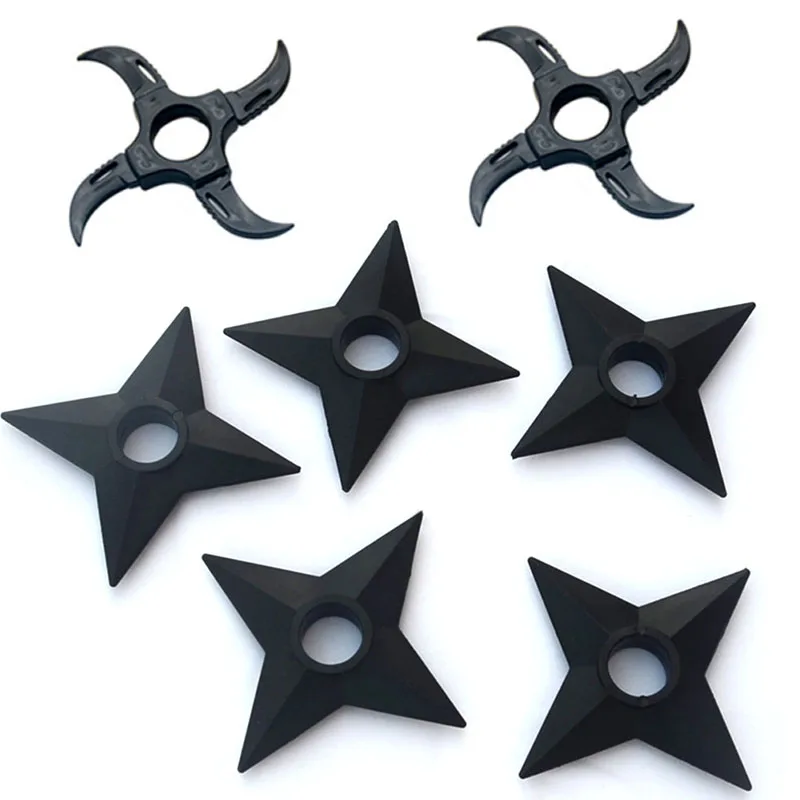 Anime Naruto Shuriken Ninga Plastic Cosplay Weapon Accessories Kids Action Figure Akatsuki Hatake Kakashi Uchiha Collection Gift