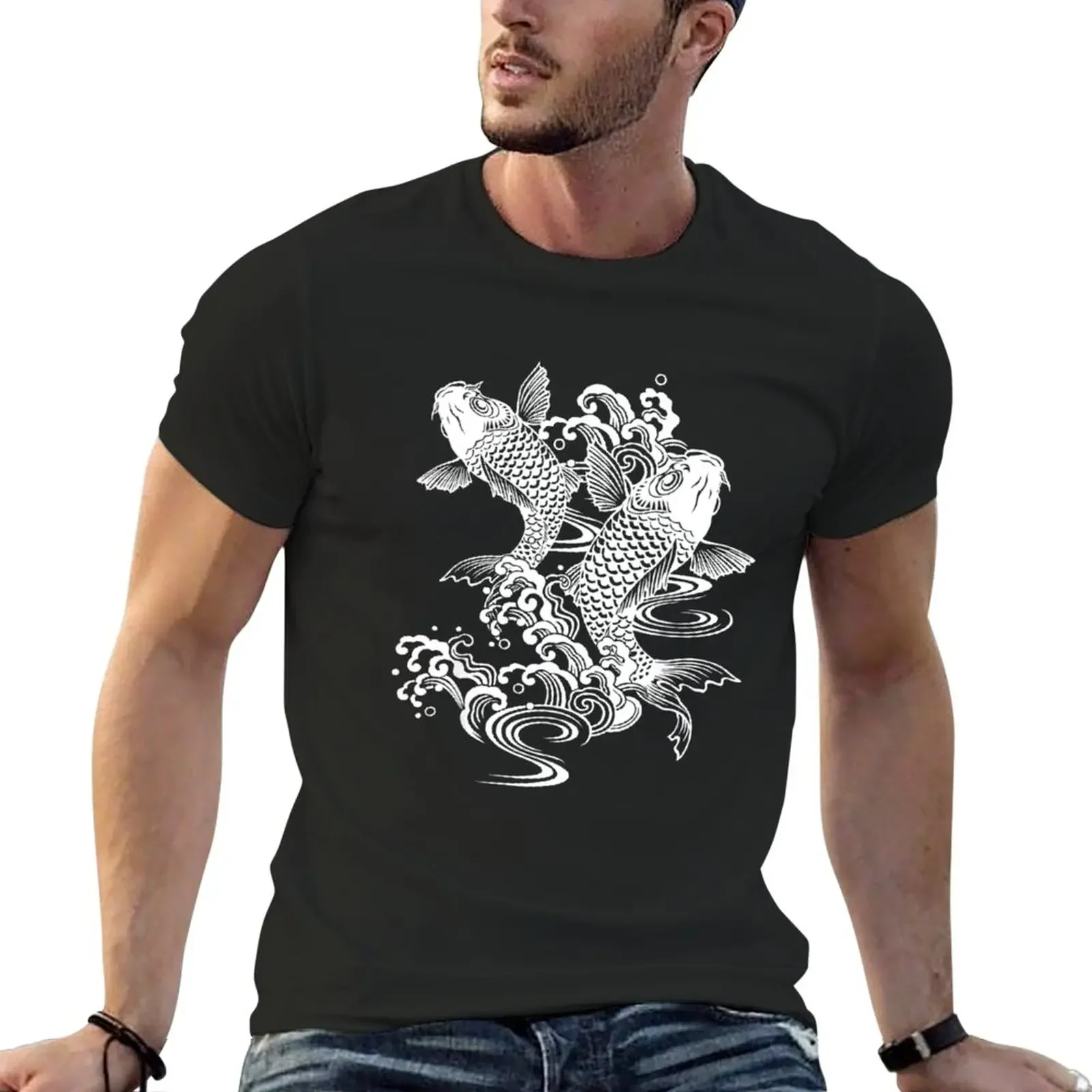 

Koi Fish - Love Koi Fish T-Shirt sweat shirts shirts graphic tees plain t-shirt mens t shirt