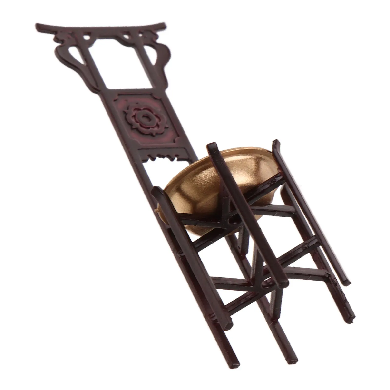 

1 комплект миниатюрной мебели, надежный декоративный аксессуар для мини-домика, легкий, реалистичный, для миниатюрного декора сцен.