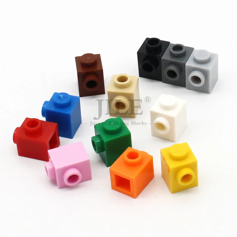 50 Stuks Moc Creatieve Baksteen Gemodificeerd 1X1 Met 2 Hole 87087 Diy Basics Verlichten Bouwstenen Klassiek Compatibele Assembles Onderdelen