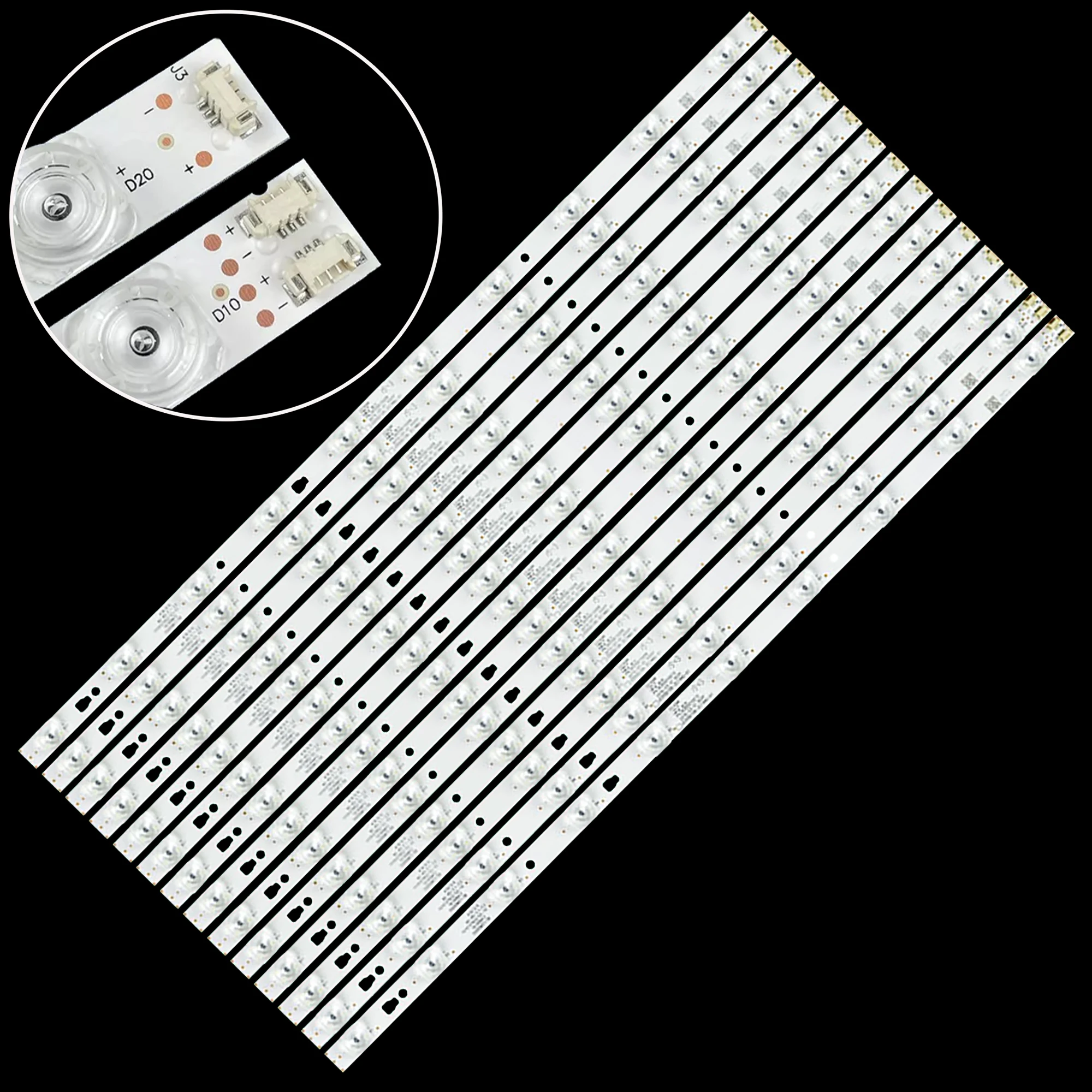 

Led backlight strip 10 lamp for 55"TV LS55AL88U71 LED55D10A-zc14ag-01 zc14 LED55D10B A55U S55U LED55K36U 35U LC546PU1I01