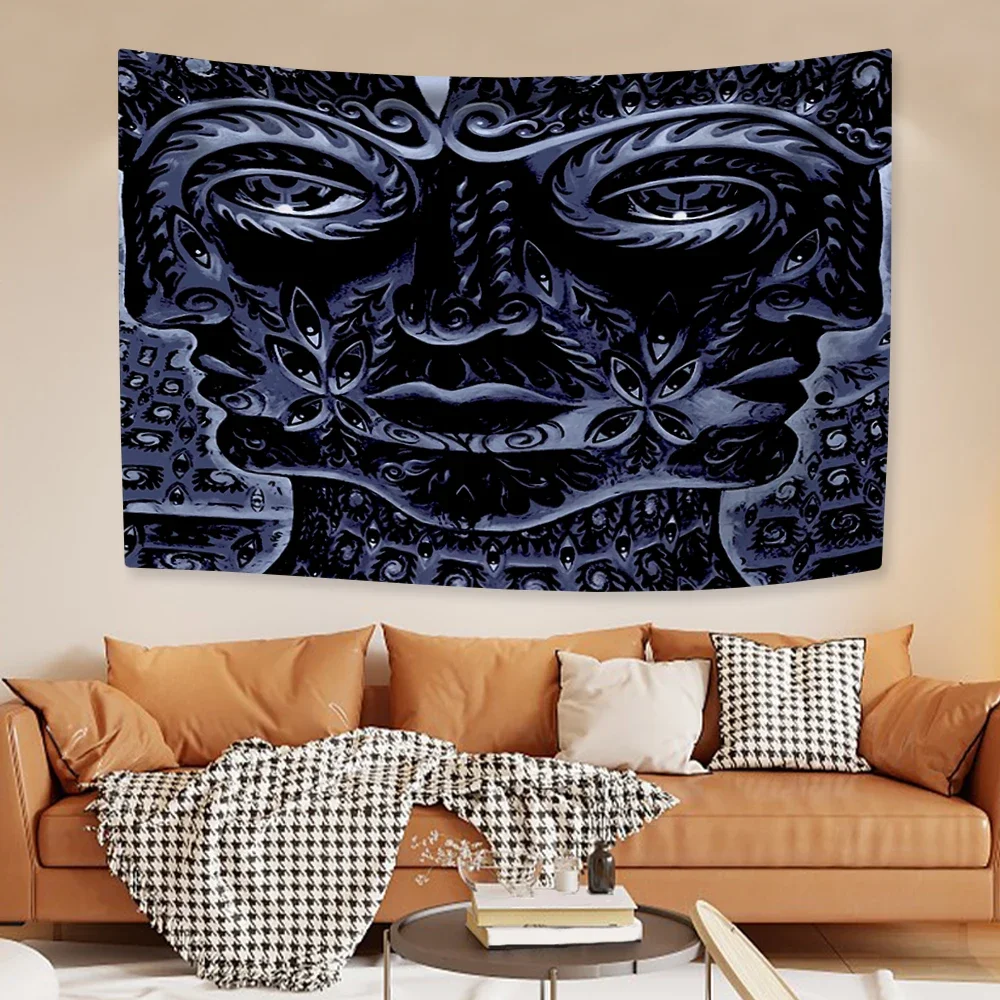 TOOLS Heavy Rock Band Tapestry Polyester Digital Printing Banner Wall Hanging Background For Bedroom Dorm Wall Art Out Door Flag