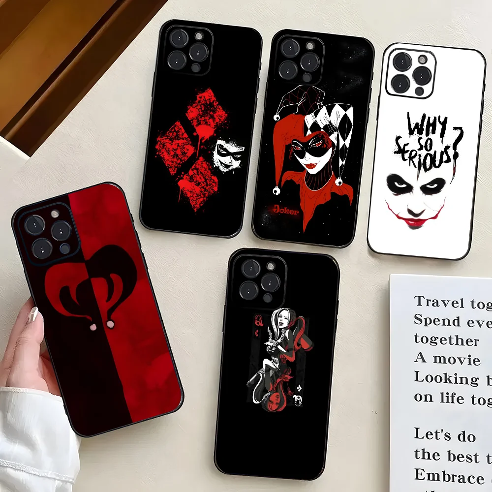 EPC J-Joker Harley Cool Quinn Чехол для телефона Силиконовый мягкий чехол для iPhone 16, 15, 14, 13, 12, 11 X XR Plus Pro Max Plus EPC J-Joker Harley Cool Quinn Чехол для телефона Силиконовый мягкий чехол для iPhone 16, 15, 14, 13, 12, 11 X XR Plus Pro Max Plus