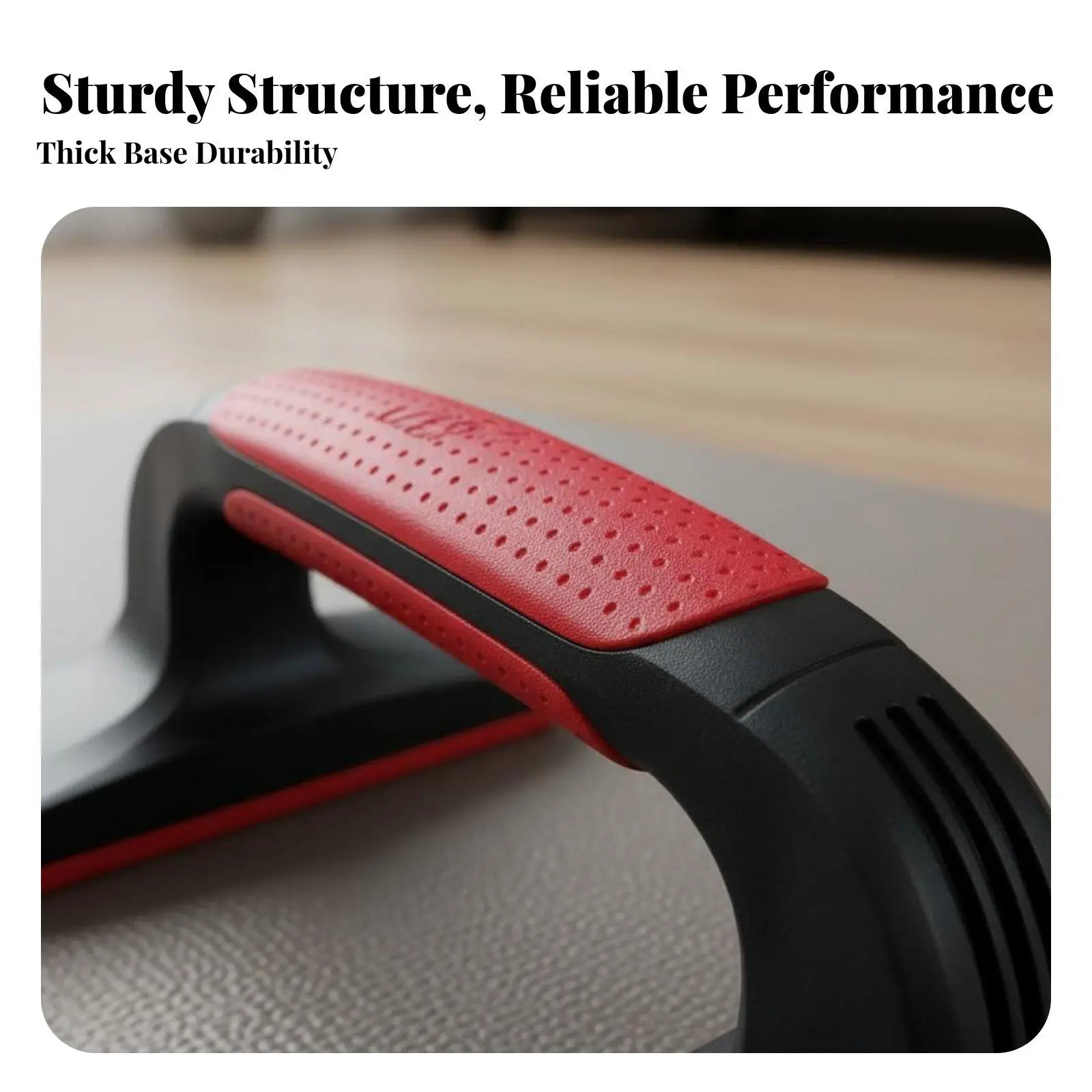 2 Pieces H-Shaped Press-up Stand Non-Slip Push up Stands Lightweight Floor