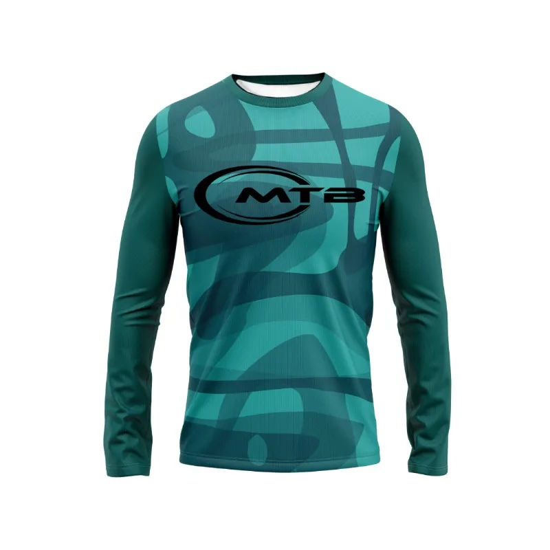 

2026 Fashion Sports Cycling Long Sleeve, Racing Racing Printed Long Sleeve Sportswear, Off Road Sunscreen Cycling Clothing