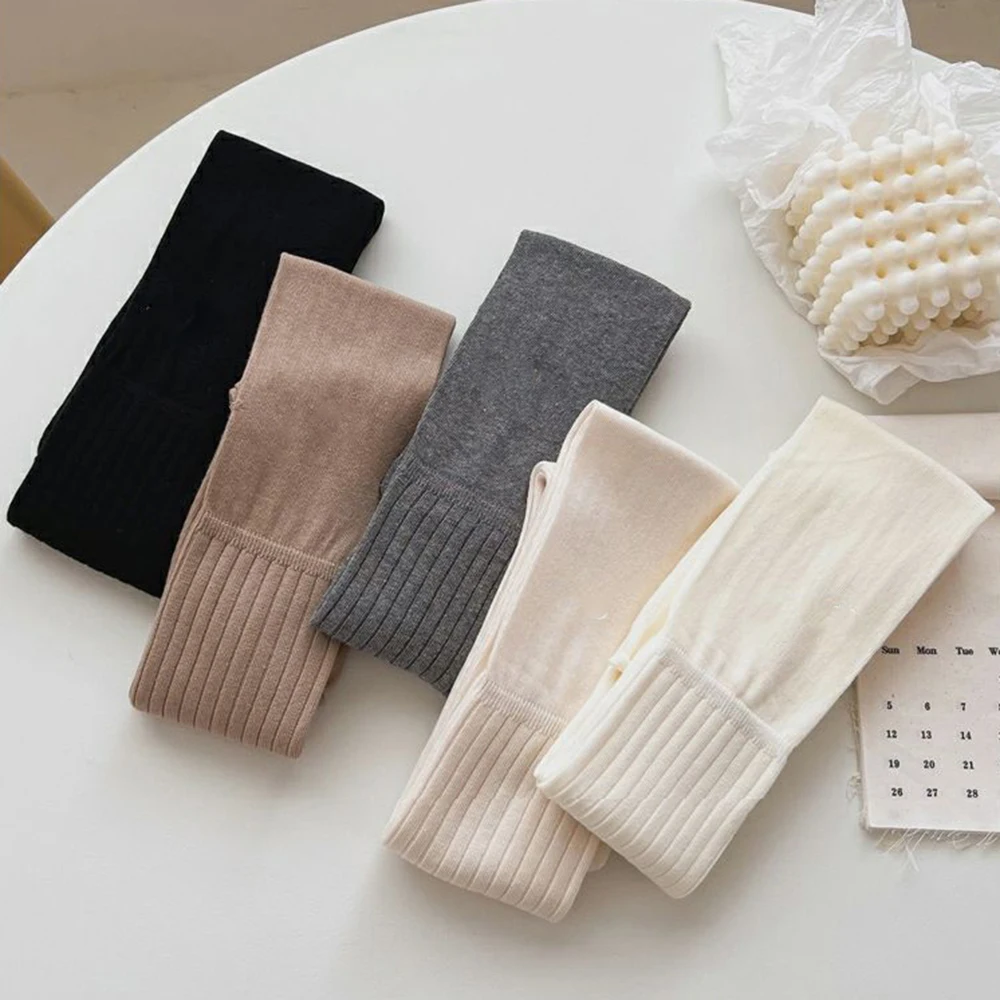 Winter Socks  Thigh High Stockings Thicken warm Women Socks Over The Knee Stockings Harajuku Solid Color Thermal Long Socks