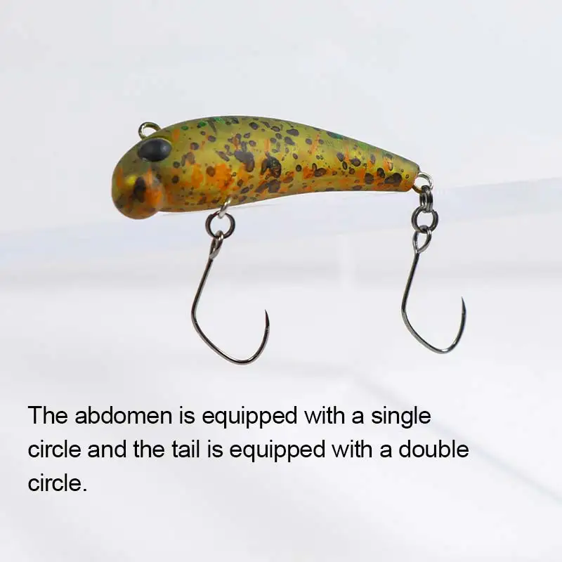 Bottom Swimmers 38mm 3.2g Wobblers Vibration for Trout Angler\'s Fishing Lures Hardbaits