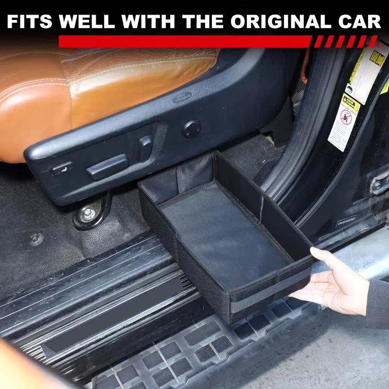 

Органайзер-ящик для хранения под сиденьем Toyota Tundra 2014-2021: вместительный контейнер для мусора