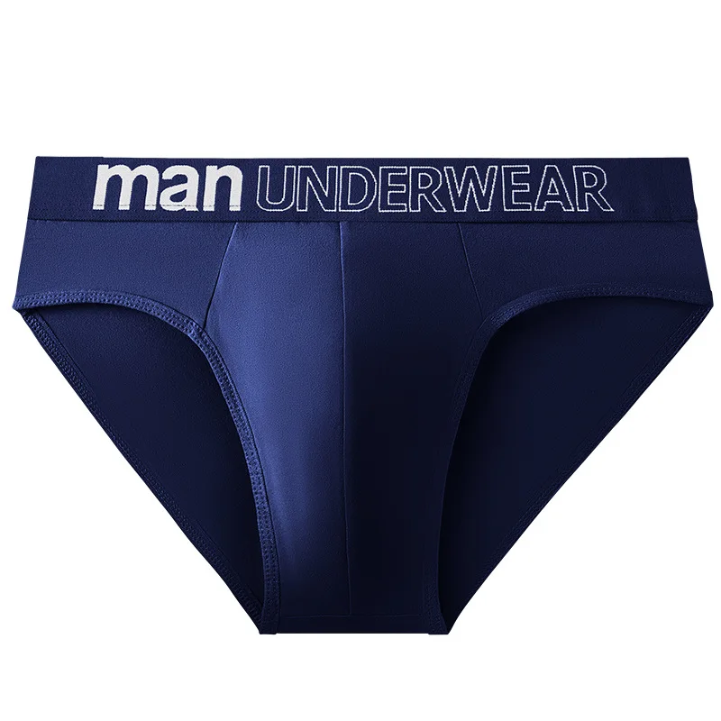 Men's three-piece briefs, wide and loose waist, comfortable short pants