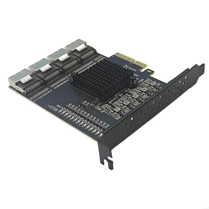 السرعة السريعة USB3.0 PCIExpress بطاقة 4 منفذ خارجي متوافق مع WIN7/8/10 Y3ND