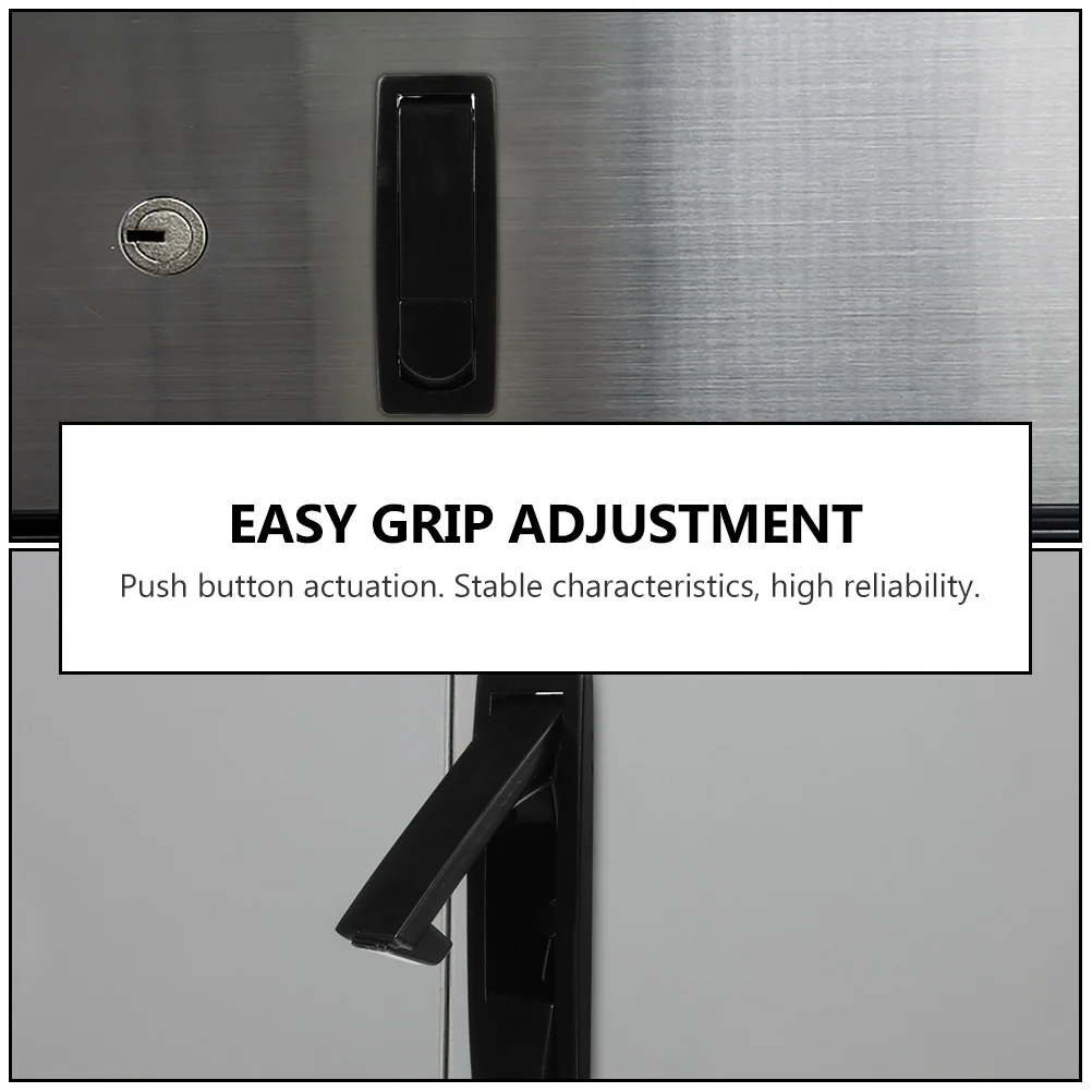 

Zinc Alloy Cabinet Door Locks Rustproof Wear Resistant Stable High Reliability Manual Latch Replacement