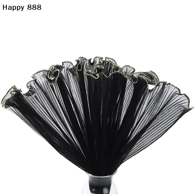 

Тюль с жемчужной волной Phnom Penh Edge Wave, сетка для упаковки цветов, материал для внутренней подкладки цветочных букетов, принадлежности для шитья и DIY-поделок для подарочных коробок