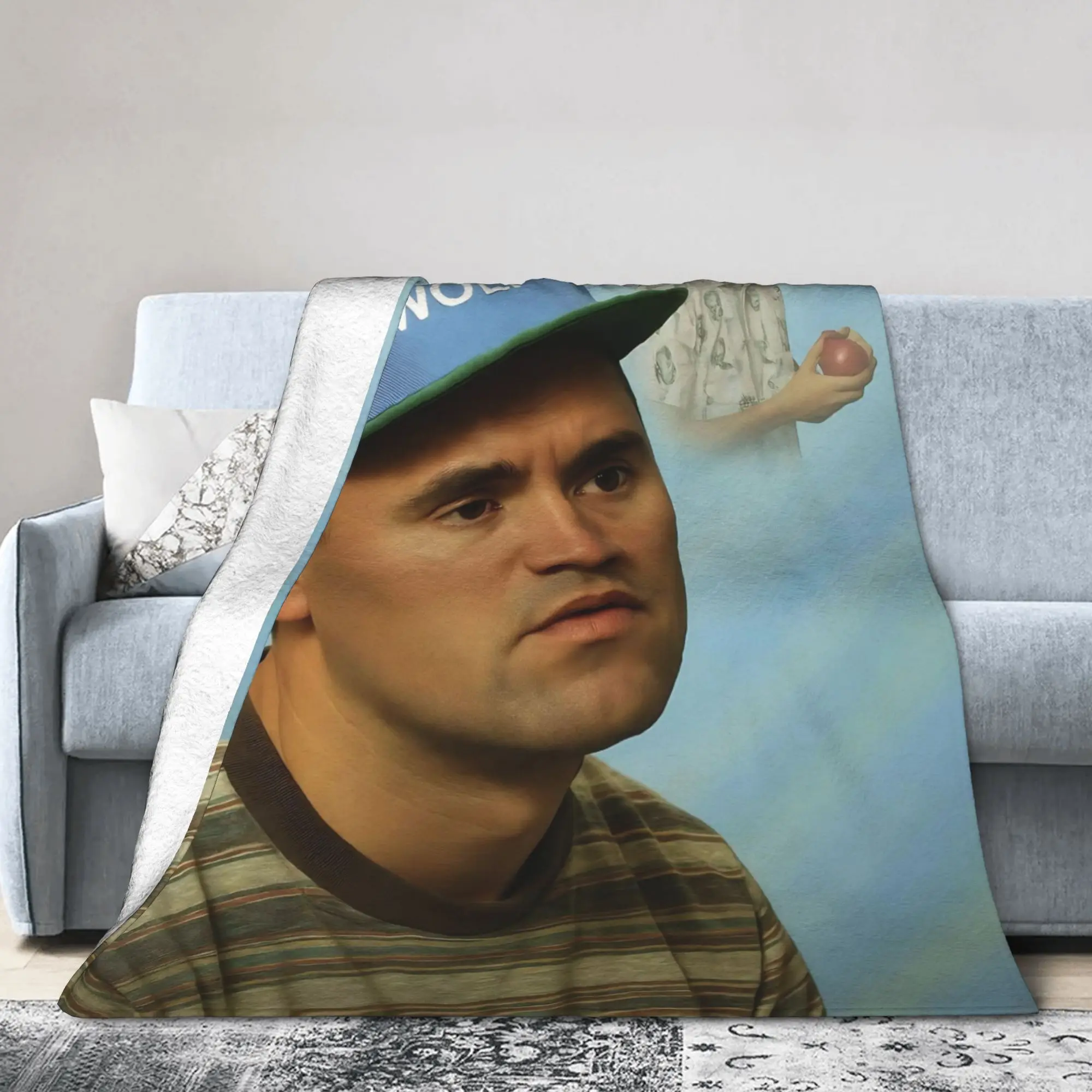 CharlieKirk RIP Blanket Cover Fleece Funny Meme Super Soft Throw Blankets for Outdoor Travel Bedspread