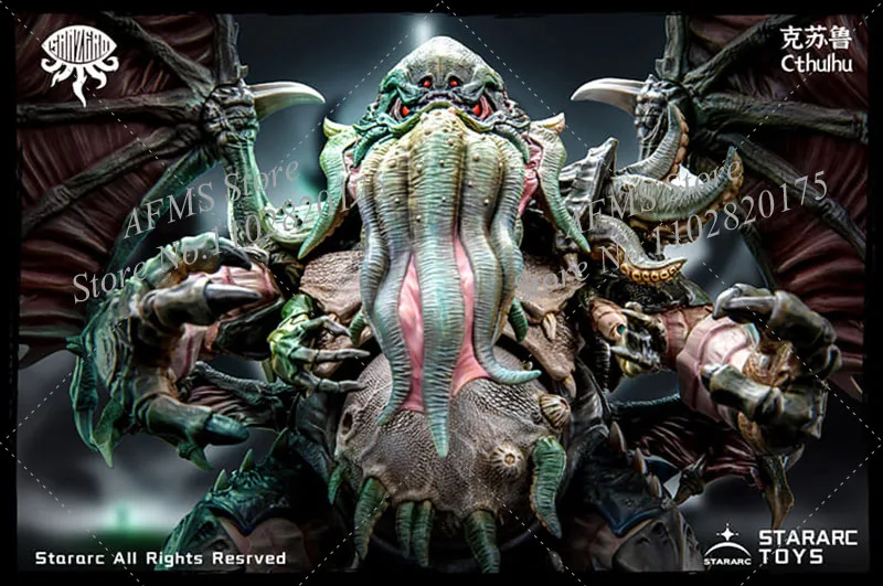 STARC ของเล่นคอลเลกชันคธูลูโบราณ Deep Sea Monster Sleeping God ใต้น้ํา 28 ซม.Action Figure ของเล่น