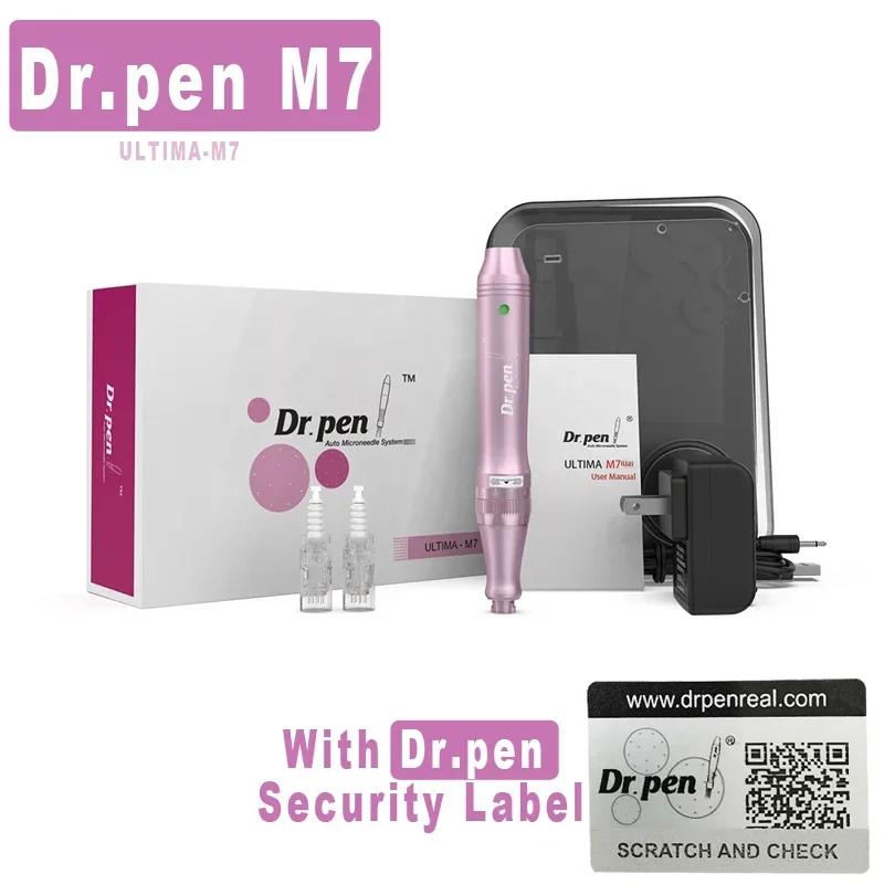 Dr.pen  M7 Derma pen eléctrico para mesoterapia, dispositivo de microagujas inalámbrico/con cable MTS, tatuaje PMU, sello Derma, Ultima-M7, cuidado