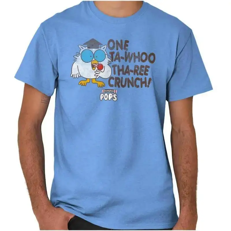 Tootsie Roll Pop Mr Owl On TaWhoo Tharee Womens or Mens Crewneck T Shirt Tee