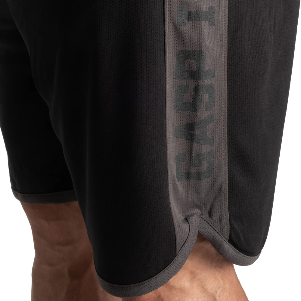 【T】Mesh Shorts [Red Flame] Breathable Speed Drying Ultra Loose Sports and Fitness Shorts