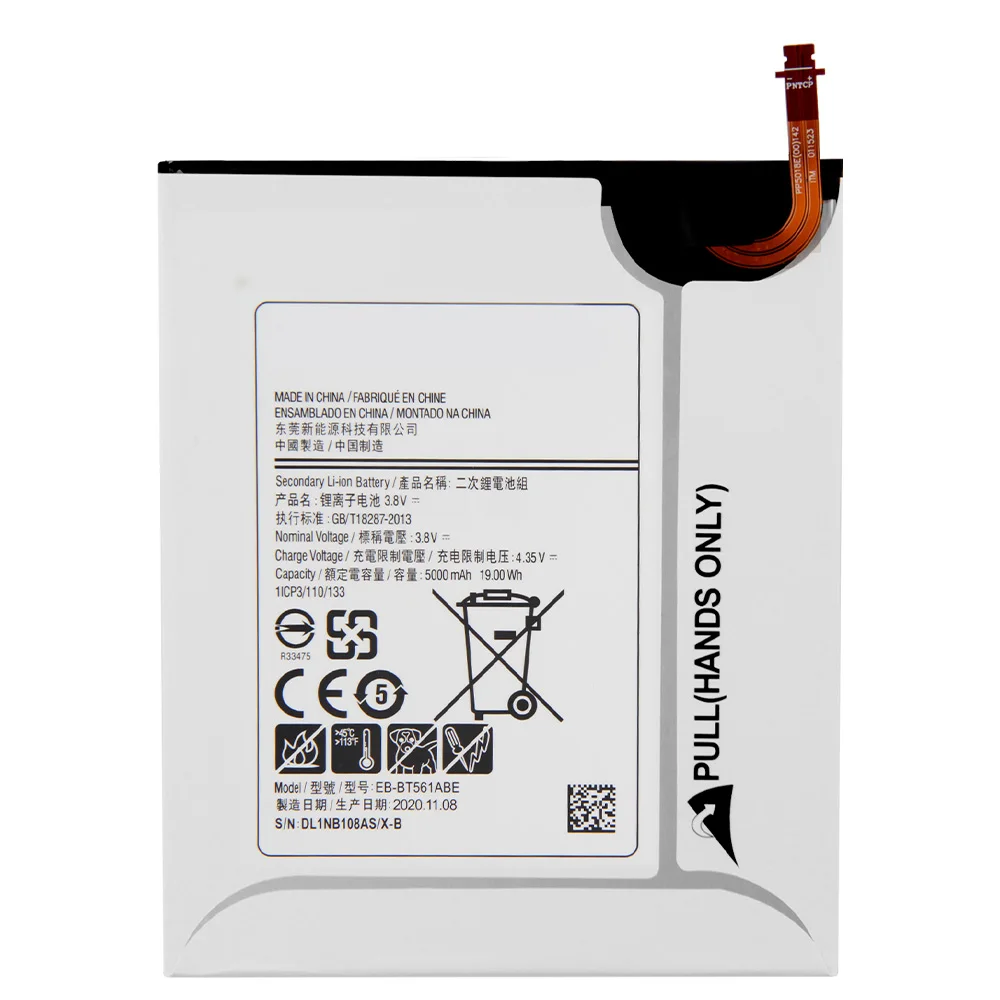 NEW Replacement Battery EB-BT561ABE For Samsung GALAXY Tab E SM-T560 T560 T561 EB-BT561ABA Tablet Battery 5000mAh