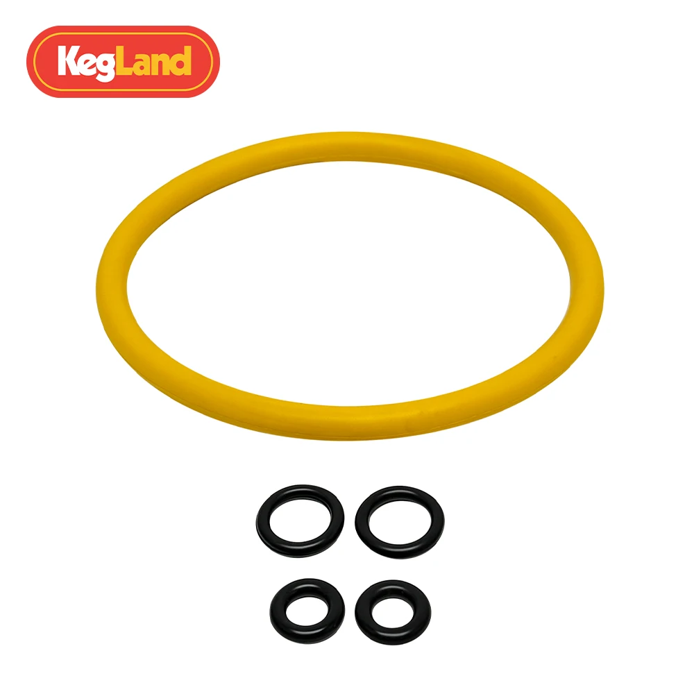 KegLand Food Grade O-Seal Replacement Gasket for Ball Lock Corny Beer Kegs Craft Brewing