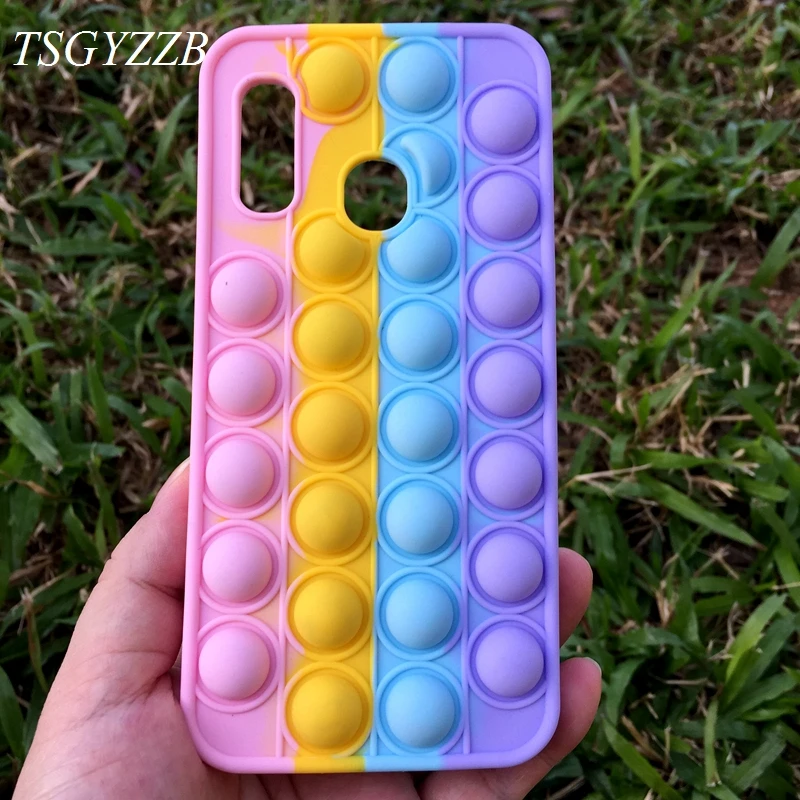 

For Samsung Galaxy A20E Case on for Coque Samsung A20E A 20E A202 SM-A202F/DS Case Cover 3D Cute Bubble Soft Silicon Phone Cases