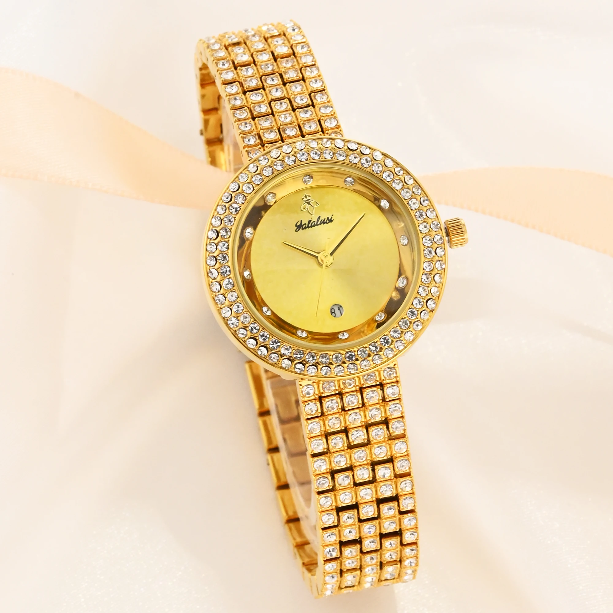 Women's Quartz Watch with Diamond-Set Dial description 11