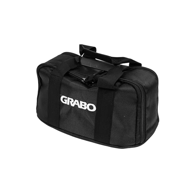 GRABO Tough Canvas Bag for Vacuum Lifter and Accessories Black Large Capacity Storage Hand Carry Multi-pocket Work Carrier