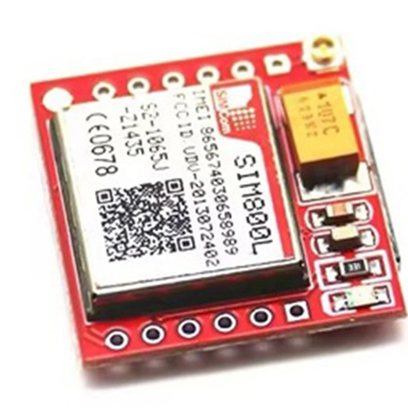 Vente quotidienne SIM800L GPRS GSM Module Core Quad-Band TTL Port série Interface IPX antenne PCB carte Micro-SIM pour Arduino Smart Pho