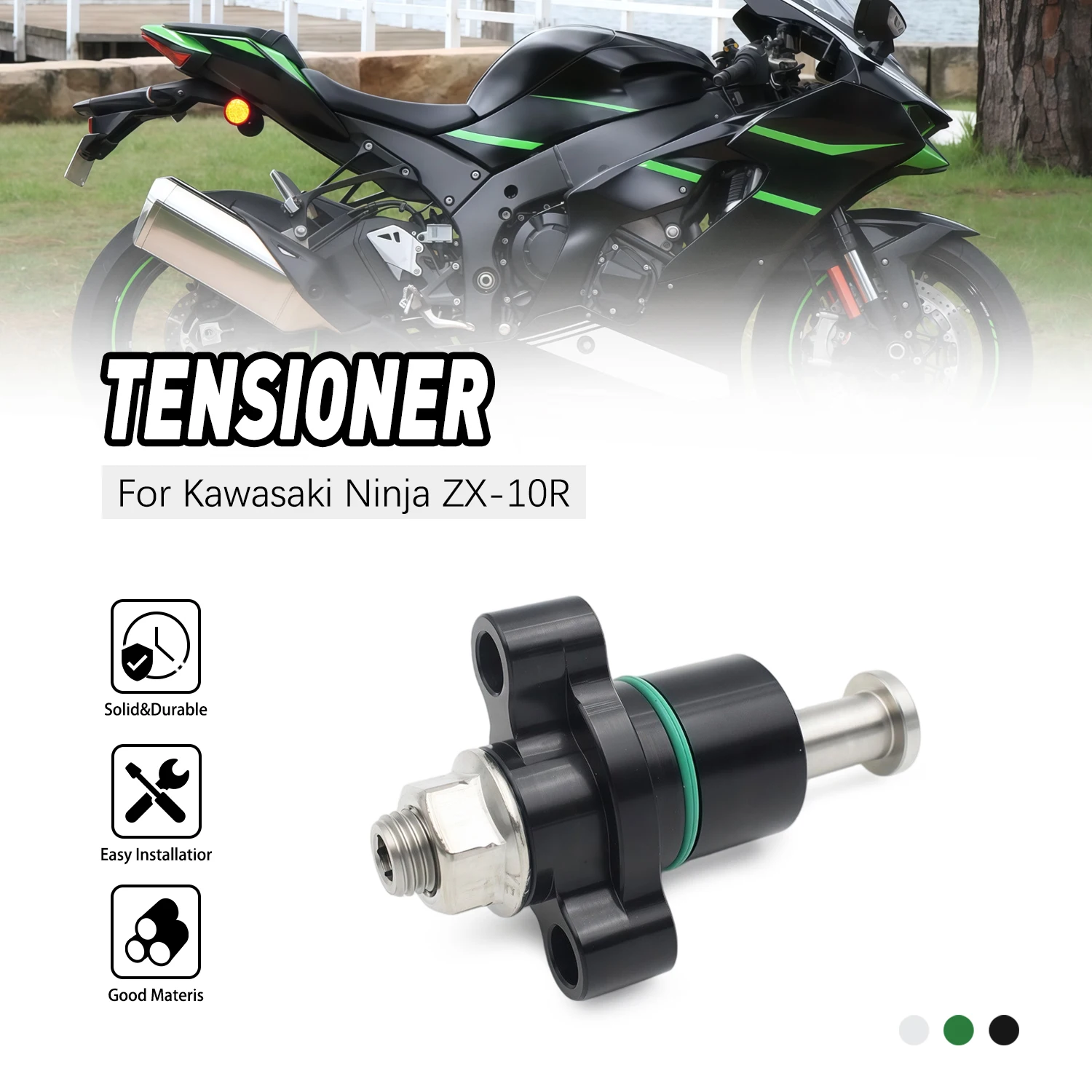 

For Kawasaki Ninja ZX-10R ZX10R ZX-10RR 2004-2018 12048-0088 Accessories Moto Engine Manual Cam Chain Tensioner