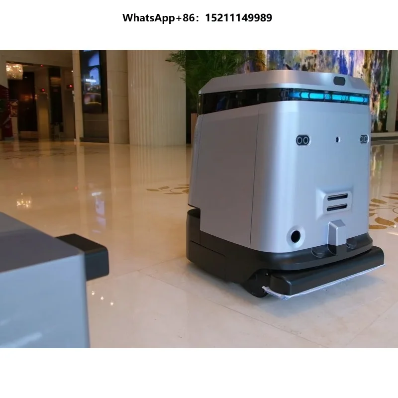 Intelligent Commercial Cleaning Robot Floor Scrubber and Vacuum Sweeper