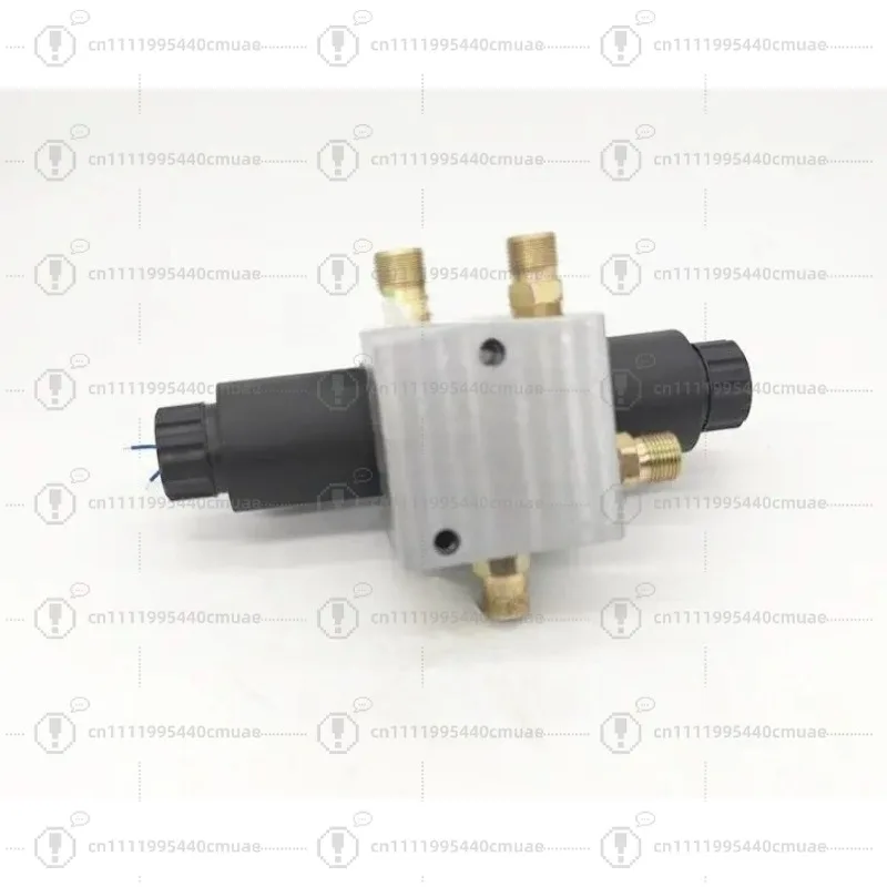 Excavator hydraulic hoist with hydraulic winch solenoid valve hook press valve