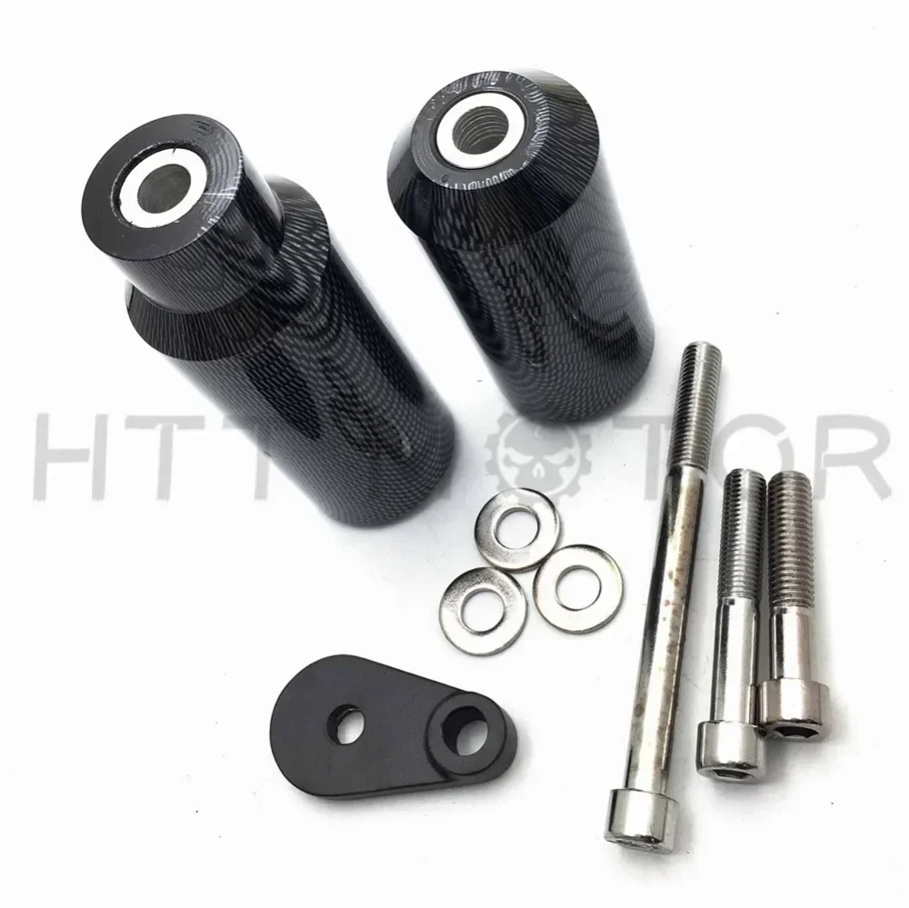 Motorcycle No Cut Frame Slider Crash Protector for 2005-2006 Kawasaki ZX-6R / ZX-6RR / 636