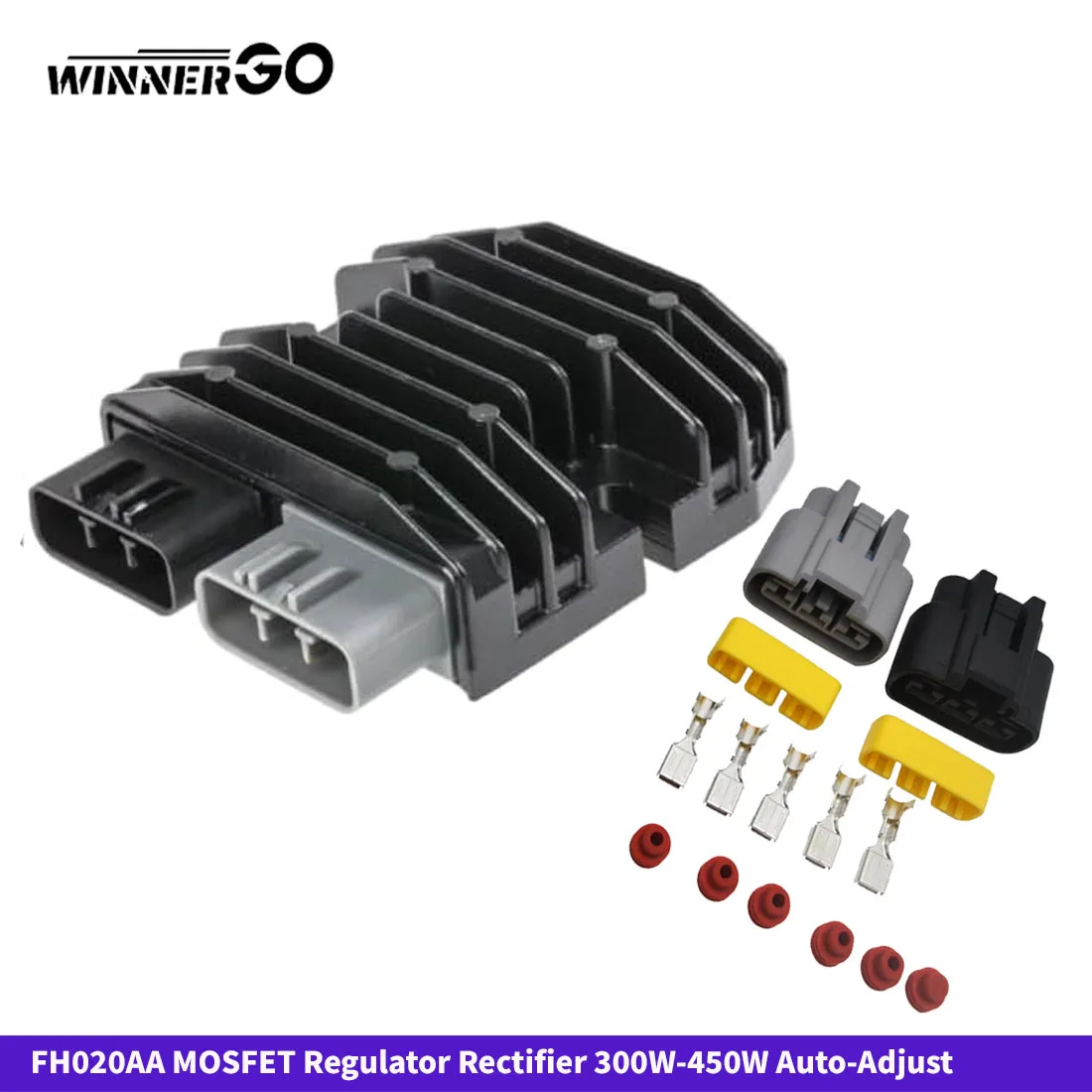 MOSFET Regulator Rectifier 300W-450W Auto-Adjust 35A 12V Shindengen FH020AA for Yamaha Honda Kawasaki BMW 3PHASE Charging System