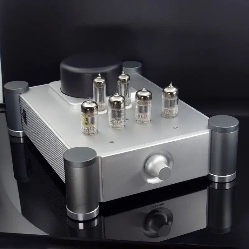 GZLOZONE Finished Hifi 12AU7*2 + 12AX7*2 + 6Z2*2 Classic Tube Preamplifier