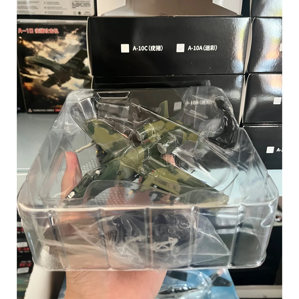 1/100 Scale US A-10 A10 Thunderbolt II Warthog Hog Attack Plane Fighter Diecast Metal Aircraft Model Gift