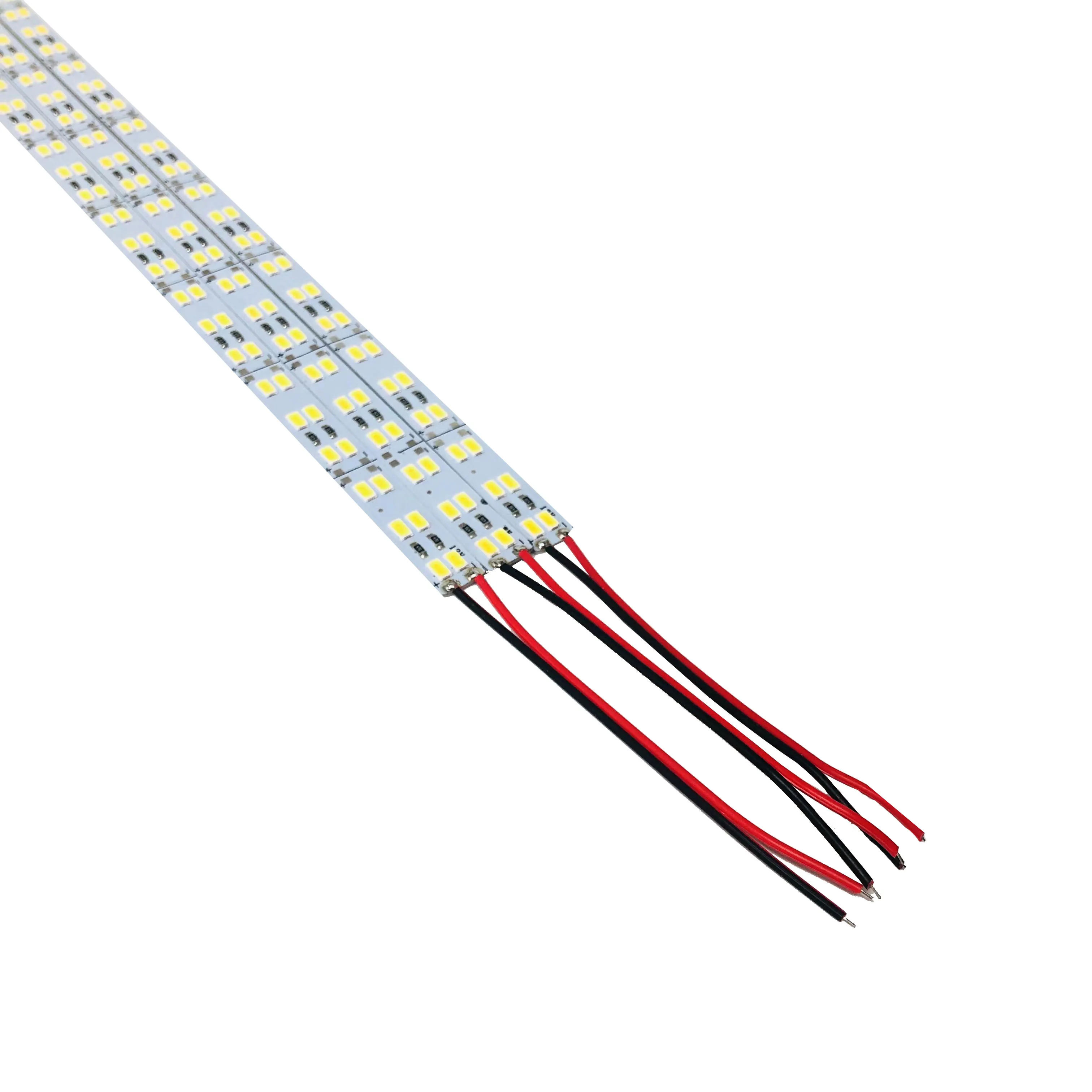 100PCS*50CM SMD5630 5730 LED Bar Light 12V Double Rigid Strip 72Leds 3000K/4000K/6000K Under Cabinet Kitchen Channeles Lighting