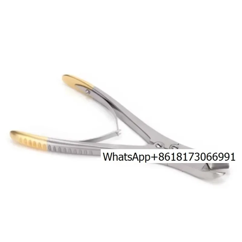 Double joint wire scissors, medical beveled pliers, Kirschner wire scissors, titanium cables, alloy blades, stainless steel