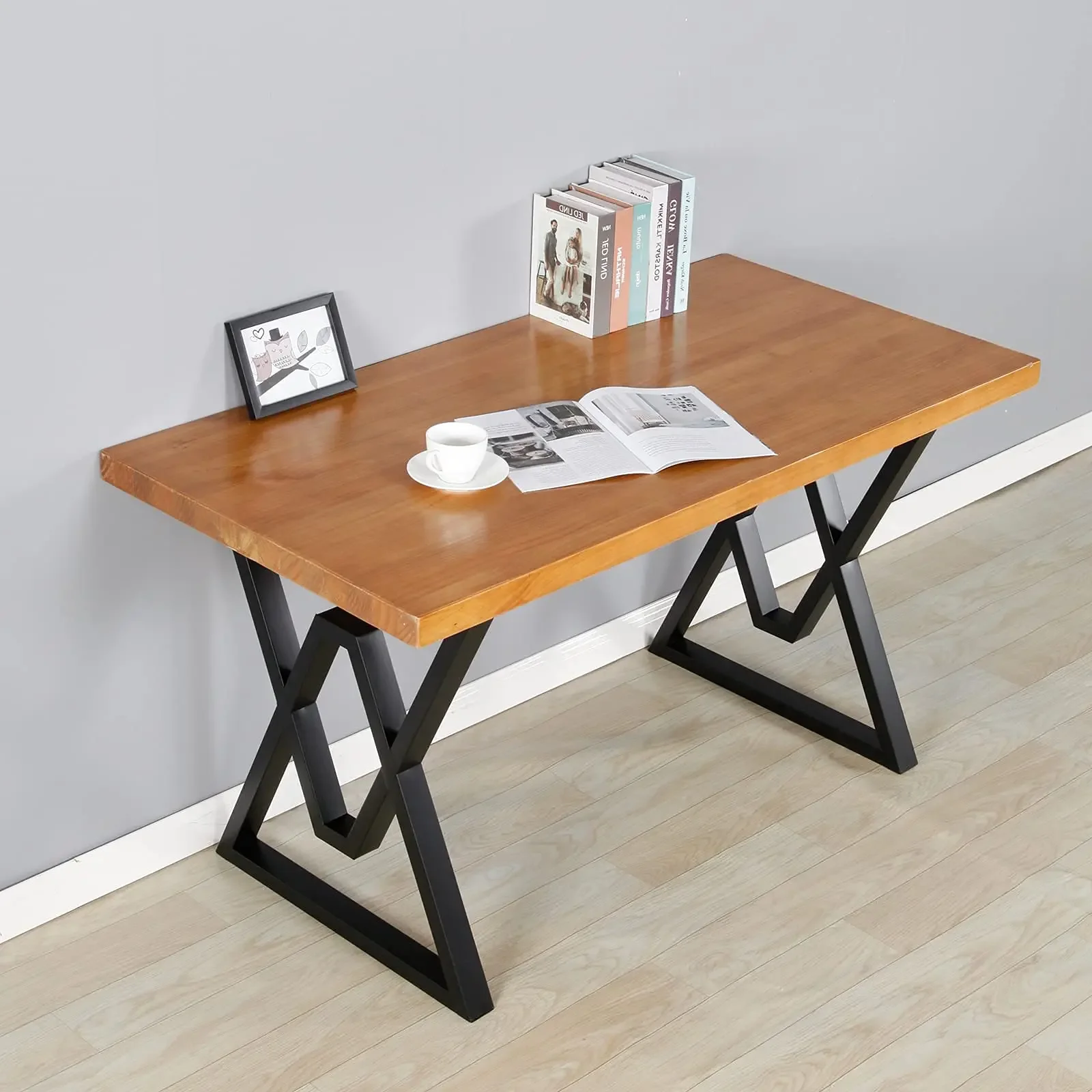 Table Rack Industrial Dining Room Desk Office Cast Iron Steel Stool Dining Room Coffee Furniture Metal Table Legs
