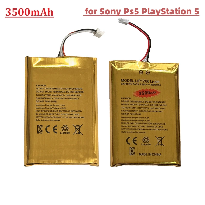 Upgrade Naar 3500mAh PS5 Controller Batterij LIP1708 voor Sony Ps5 PlayStation 5 Dualsense Game Controller Batteria