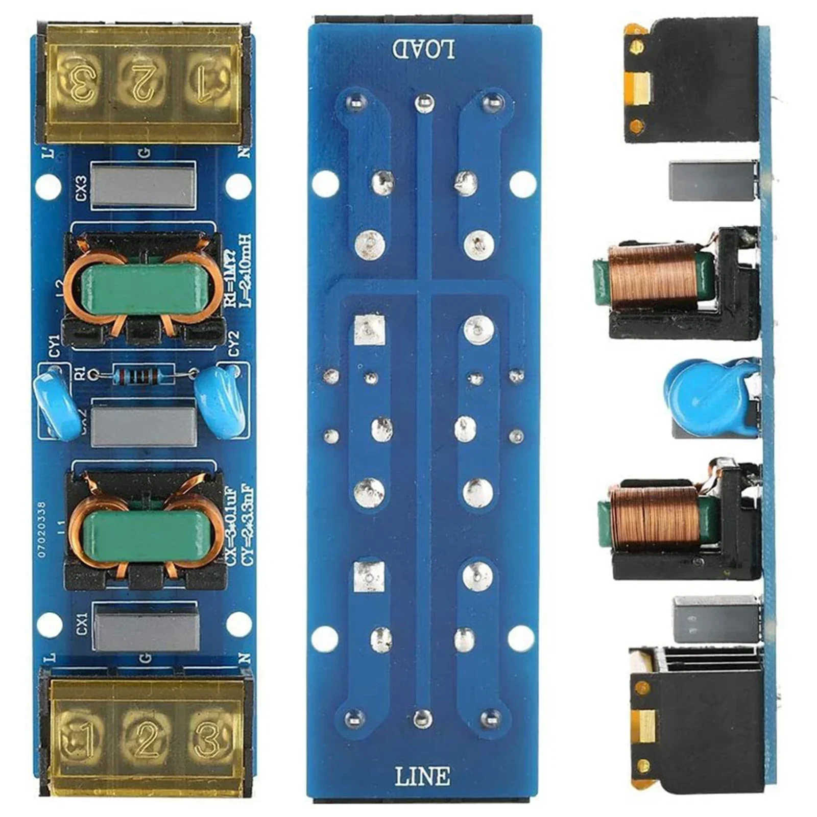 

Noise Interference Module Chassis Shell Electronic Equipment Module Power Filter Power Supply Black Home Supplies