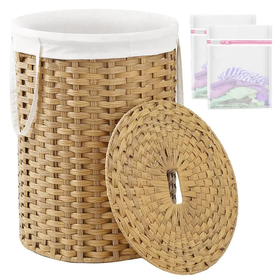 Basket With Lid Rou… - image