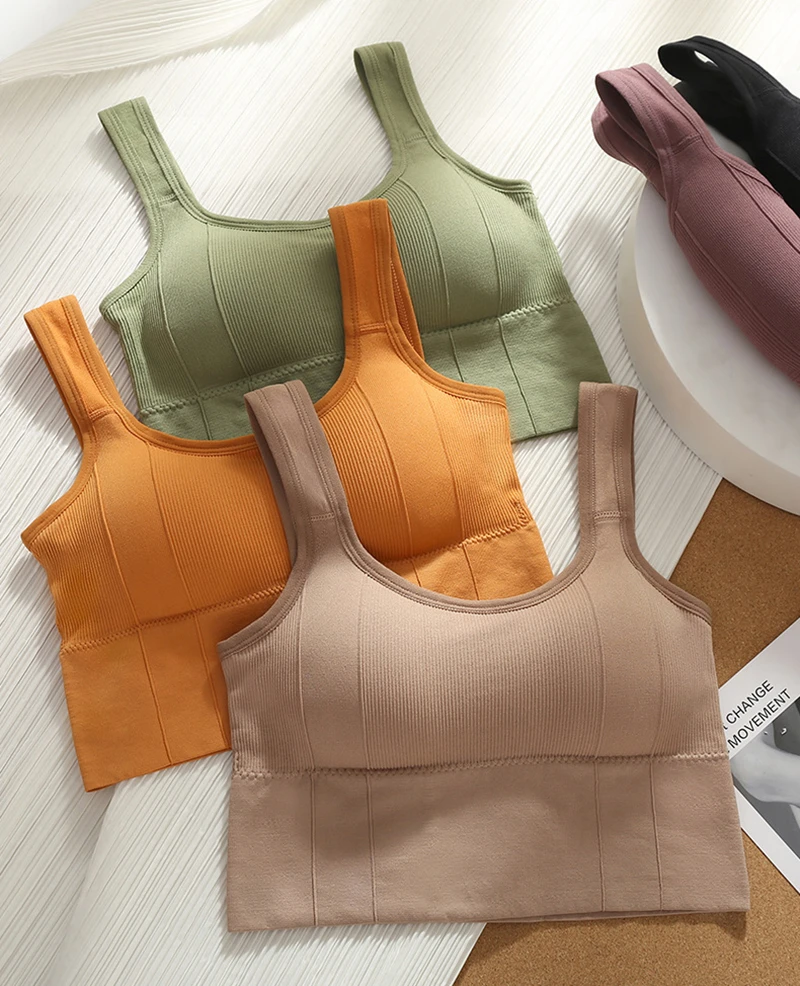 

Beauty Back Yoga Bra Breathable Sports Bra Shockproof Crop Top Anti-sweat Fitness Top Women Push Up Sport Top Gym Workout Top