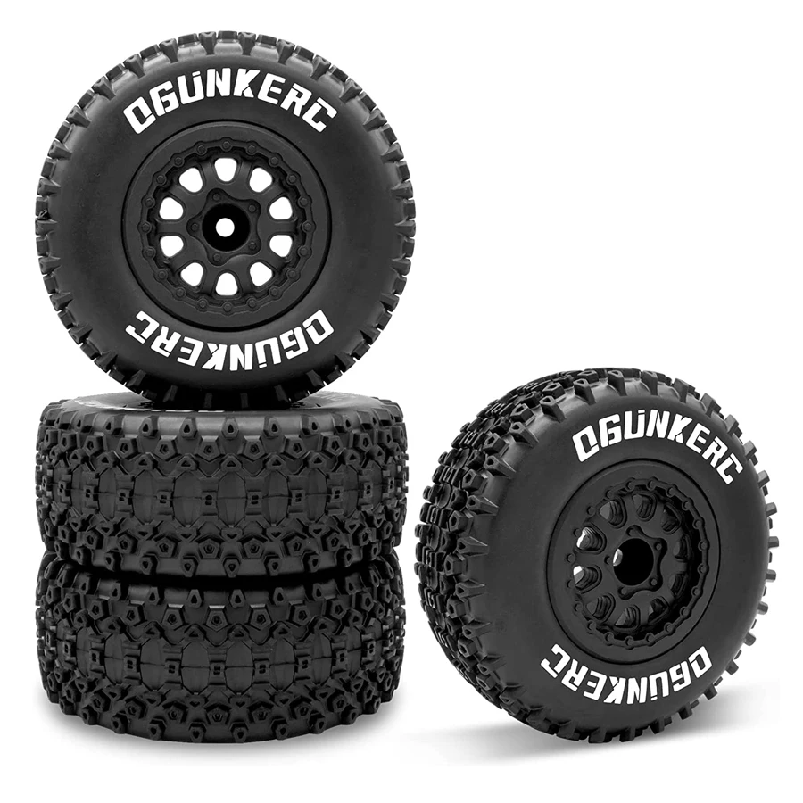 

OGRC 4 шт. 12 мм шестигранные шины пластиковые колесные диски для Traxxas Slash Redcat Axial Redcat HSP Tamiya HPI Kyosho RC Short Course Truck