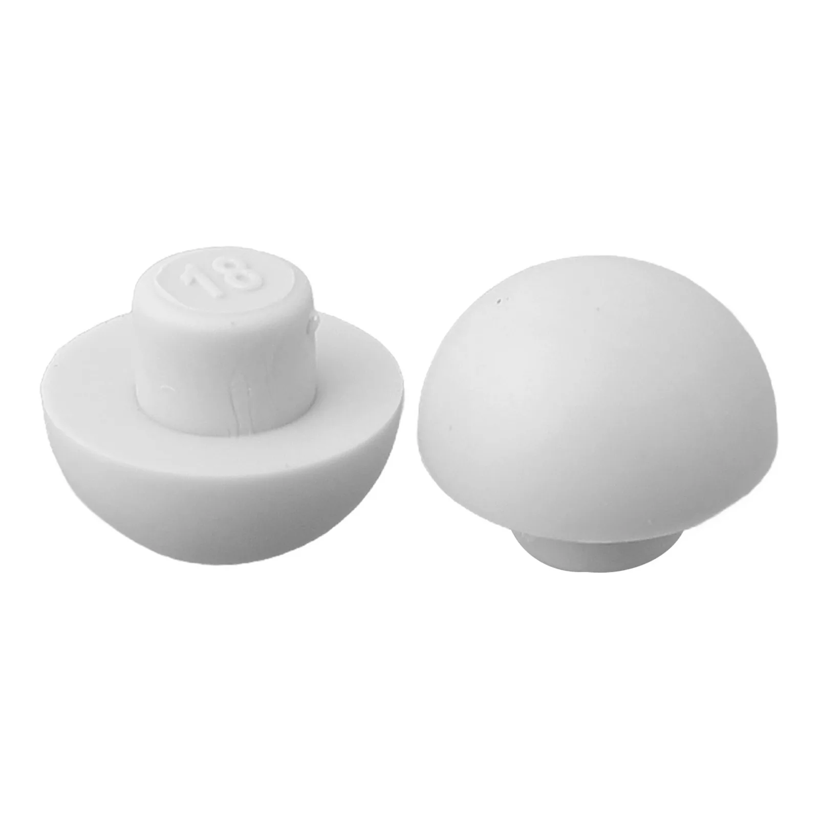 Toilet Seat Buffer Inserts 12 pcs Engineered to Fit Standard Grooved Lid Profiles and Deliver Repeatable Shock Absorption