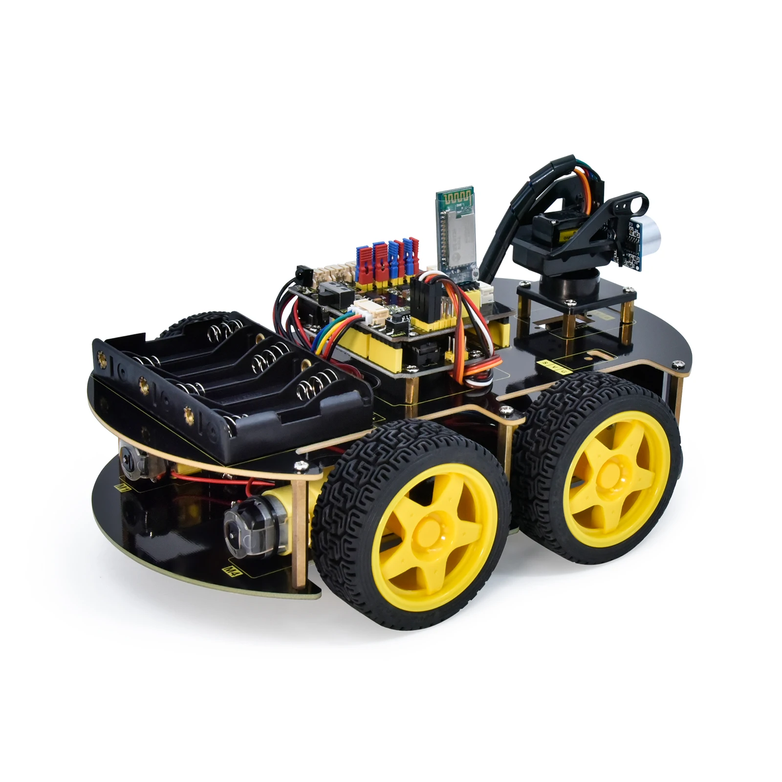 4WD Car Educational Stem Toys Robotics Kit kit for Arduino