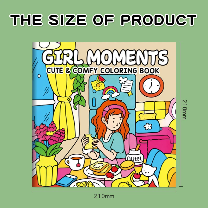 Children's Coloring Book Cartoon Graffiti Painting Book Baby Learn To Draw, Children's Artistic Enlightenment